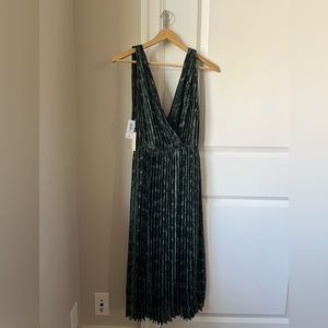 ARITZIA Wilfred Karel Dress XXS Black/Lily Pad